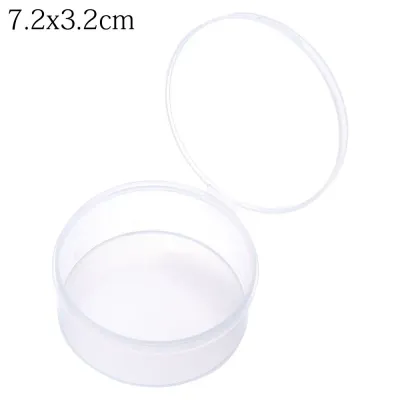 Transparent Nail Art Screw Storage Hardware Case Small Storage Box Beads Container Jewelry Organizer Case Pill Chip Box