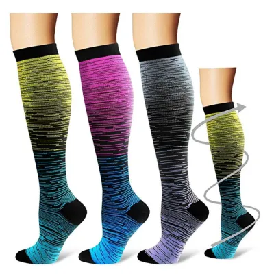 Compression Stockings Nursing Women And Men Stockings Best Medical Nursing Hiking Travel Flight Socks Running Fitness Socks