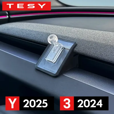 Car Cell Phone Holder Gravity Support Mount Bracket Vent Clip For Tesla Model Y Juniper Launch 2026 2025 Model 3 Highland 2024