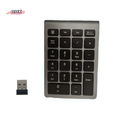 22 Keys 22 Keys Numerical Keyboard Wireless USB 2.4G Mini Digital Keypad Ultra Thin Ergonomic Digital Numpad Number Pad
