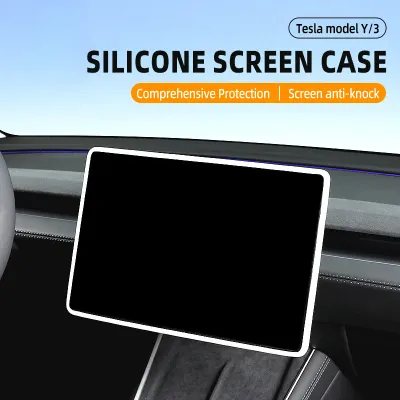 Screen Edge Protector for Tesla Model 3 Y Highland Display Frame Protective Cover Center Console Decoration Interior Accessories