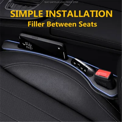 2PCS Car Seat Gap Filler Between Seats Crevice Interior Decoration Auto Accessories For BMW E46 E90 E60 F30 F10 E39 G20 F20 E92