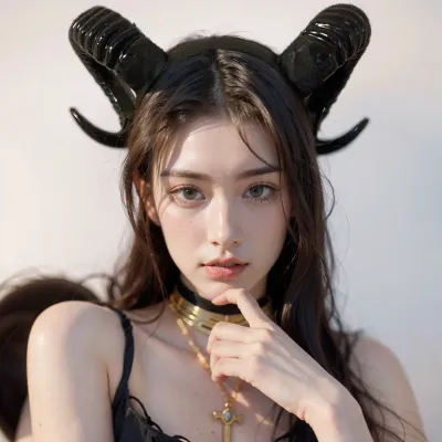 Black Demon Horn Headdress Cosplay Headwear Gothic Animal Sheep Devil Horns Headband Halloween Carnival Party Costume Props
