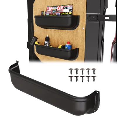 45cm Car Door Organiser For Van Camper Universal Storage Pocket Shelf Racking Tool Storage Barn Door Storage Box Car Accessories
