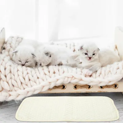 Pet Cooling Mat Summer Breathable Dog Cat Hamster Rabbit Bed Small Pets Nest Pad Comfortable Durable Easy Clean
