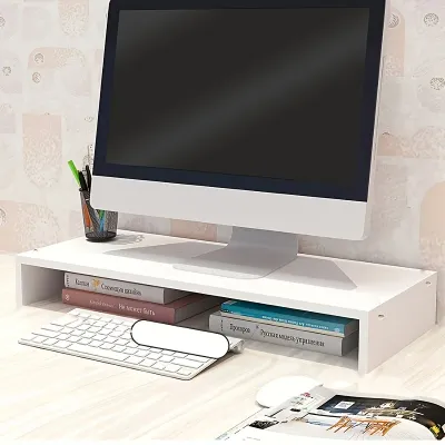 Computers with Elevated Shelves, Laptops with Elevated Shelves, Office Desk Storage Racks, Desktop Storage Racks, Home Dormitory