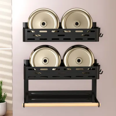 Waterproof Storage Rack Fridge Magnetic Storage Rack with Paper Towel Holder Spice Shelf Organizer for Kitchen Capacity Easy