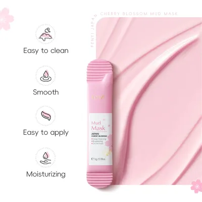 20pcs Sakura Moisturizing Facial Mask Hydrating Sleeping Face Sheet Masks Repairing & Nourishing Night Face Mask Skin Care