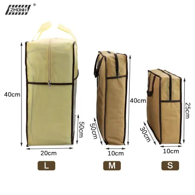 [H]Quilt Clothes Storage Bag Big Capacity Duvet Blanket Sorting Bags Dustproof Closet Under-Bed Storage Moisture Proof Organizer