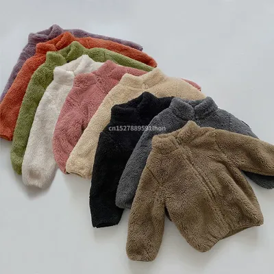 Kids Winter Coats 2025 New Children Outerwear Boy Warm Fleece Jacket Baby Girls Jackets for Autumn Spring Children Clothing