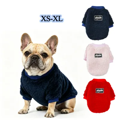 Winter Dog Clothes for Small Medium Dogs Soft Breathable Sweater Warm Pet Coat Lightweight Puppy Jacket Cute Chihuahua Costume