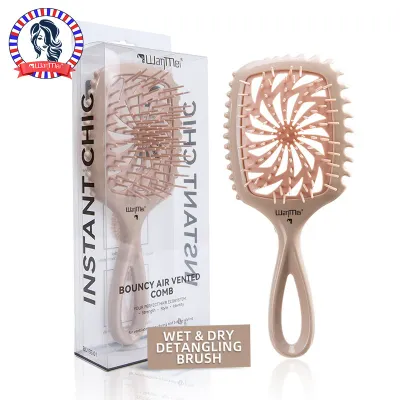 WANMEI Detangling Hair Brush- Effortless Tangle Free-Ideal for Natural Curly Straight Wet Dry,Salon Curl Defining Brush