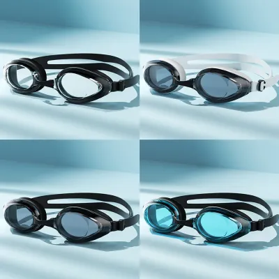 Professional Waterproof Swim Goggles for Adults - Anti-Fog UV Protection Unisex Swimming Glasses for Men Women