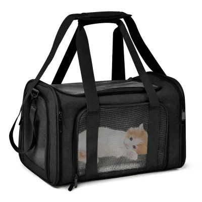 Foldable Waterproof Travel Cat Carrier Bag Backpack Airline Approved Pet Bag Suitable for Cats and Small Dogs Traveling
