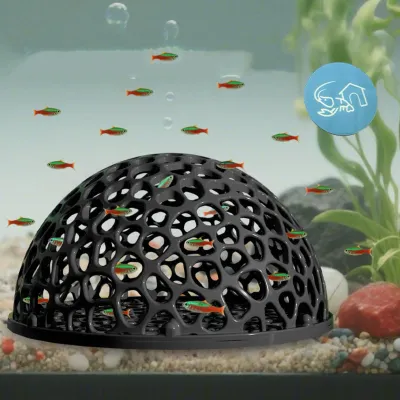 Shrimp Breeding Cave fish tank Shrimp Hiding Place Aquarium Decoration Hiding Tools Supplies Betta Habitat Fish Resting Place