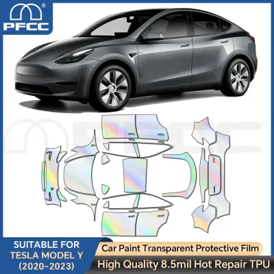 Pre-cut Protection Film for Tesla Model Y 2023 2020 2021 2022 PPF Paint Transparent Car Sticker Kit car Accessorie Anti-Scratch
