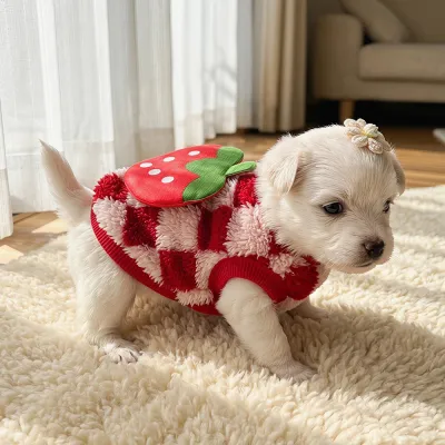 XXS Newly Born Puppy Kitten Sweater Winter Warm Little Pet Clothes Teacup Poodle Rabbit Chihuahua Pullovers Mascotas Clothing