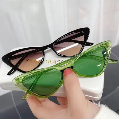 Retro Cat Eye Sunglasses UV400 Eyewear Sunglasses for Women Sun Glasses Small Frame Vintage Fashion Shades