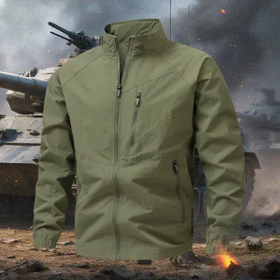 New Autumn Winter Men Tactical Jacket US Army M65 Military Field Jacket Trench Coats Hoodie