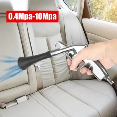 Car Dry Cleaning High Pressure Gun Car Wash Gun 0.4Mpa-10Mpa Tornador Air Blow Interior Detailing Cleaning Tools Dust Blowing