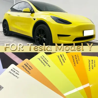 Matte PPF for Tesla Model Y 2020 2021 2022 2023 2024 Accessories 8.5Mil TPU Scratch Resistant Paint Protection Film for Model Y