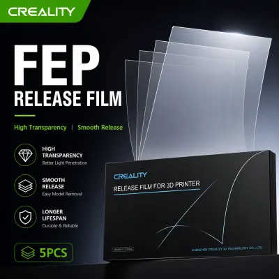 Creality 5PCS FEP Film Release Films for HALOT MAGE HALOT MAGE Pro Other 10Inch LCD SLA DLP 3D Printer 286x198x0.15mm