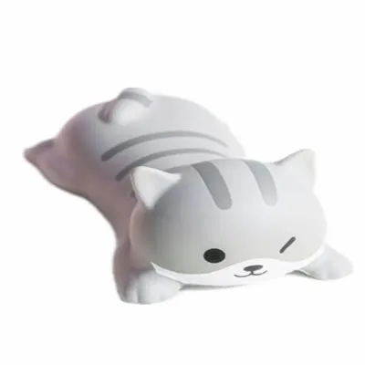 New Cute Cat Wrist Rest Support For Desk Ergonomic Kawaii Slow Rising Squishy Toys For Mouse Pad Computer Laptop Arm Rest