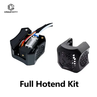 High quality Ender 3 V2 Full Hotend Kit 3D Printer Accessories Assembled Hot End With Dual Fans For Ender-3 V2 Upgrade Parts
