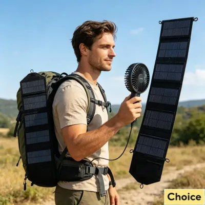 25W-100W Foldable 5V Weatherproof USB Solar Charger for Tablet Flashlight Power Bank Outdoor Backpacking Supply