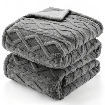 Electric Heated Blanket Throw Fast Heating Milk Velvet Soft Cozy Warm Winter Flannel Fleece Heated Blankets with LCD Controller 10 Heat Levels 10 Timer Settings One Key Preheat Auto Shut Off Overheat Protection for Bed Sofa Couch Cold Winter