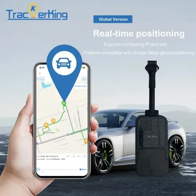 TrackerKing EC33 4G Car GPS Tracker With Real-time Tracking Smart Alerts Remote Cut-Off GT06 Protocol J16/ST901