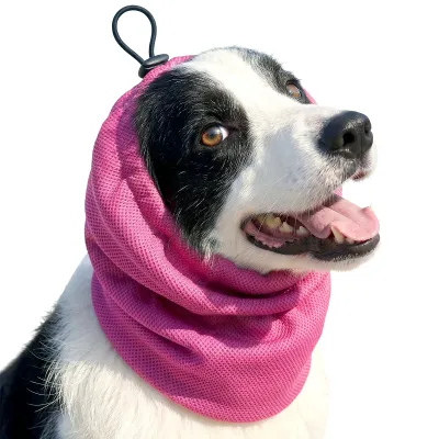 Dog Cooling Bandanas Neck Wraps Ice Scarf Pet Dog Cooling Collar Hunting Training Hiking Camping Accessories for Summer