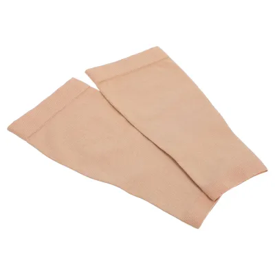 1 Pair Anti Varicose Veins Socks Medical Compression Calf Sleeve Lightweight Footless For Nurses Pregnant Travel Flight Xl