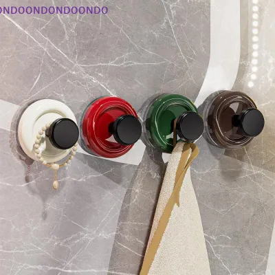Colorful Suction Cup Wall Hooks, Strong Adhesion No Drilling, Great For Bathroom Kitchen Hanging Towels Bags