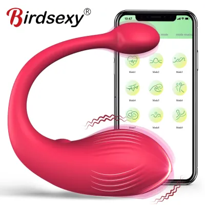 Wireless Bluetooth G Spot Dildo Vibrator for Women APP Remote Control Wear Vibrating Egg Clit Female Panties Sex Toys for Adults