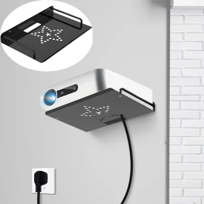 Router Wall Shelf Holder Projector Stand Multi-purpose WiFi Set-top Box Monitoring Holder DVD Player TV Set-Top Box Cable Box