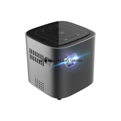 Hot Sales Mini Cube Shape 4k Led Dlp Bedroom Colorful Window Projector 1080P USB2.0 Home Theater Projectors