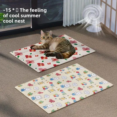 Dog Cooling Mat Summer Pet Cold Bed Extra Large For Small Big Dogs Pet Accessories Cat Durable Blanket Sofa Cat Ice Pad Blanket