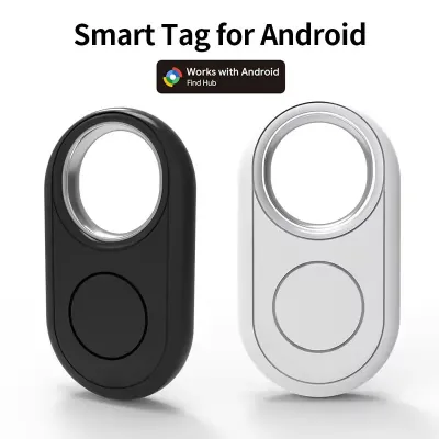 Air Tracker Tags Android Bluetooth Smart Tag Works with Google Find Hub APP Tracking Locator Device Item Finder for keys bag