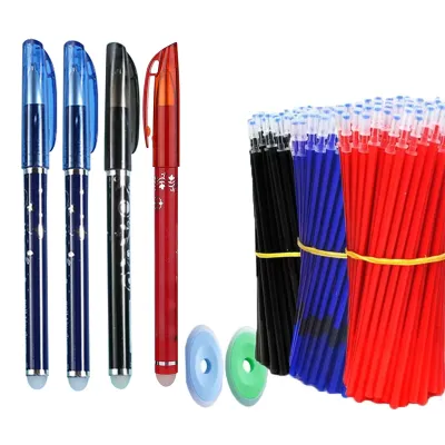 26 Pcs/Set Kawaii Erasable Pens 0.35mm Gel Pen Waterproof Gel Ink Stationery School Writing supplies for Notebook Office Student