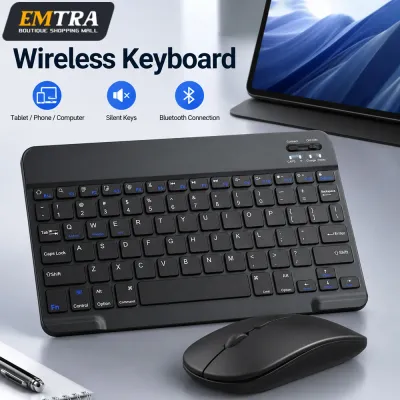 Bluetooth Wireless Keyboard For Android IOS Windows Multilingual Tablet Keyboard Tablet Accessories Mini Ipad Keyboard And Mouse