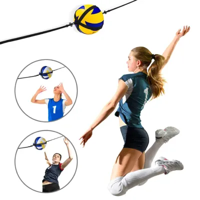 Aid Practice Serving Great Volleyball Spike Training Belt Spike Trainer Flexible Wear-Resistant Volleyball Training Equipment