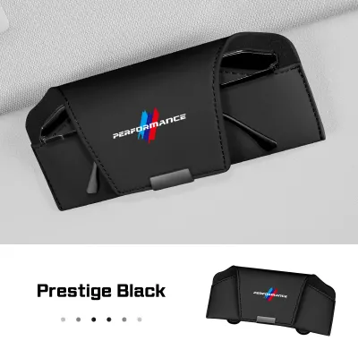Sunglasses Box Magnetic Leather Car Visor Glasses Case For BMW X1X2 X3 X5 X6 X7 E87 E90 E60 F40 F20 G30 G32 G01 G02 G05 G06 G07