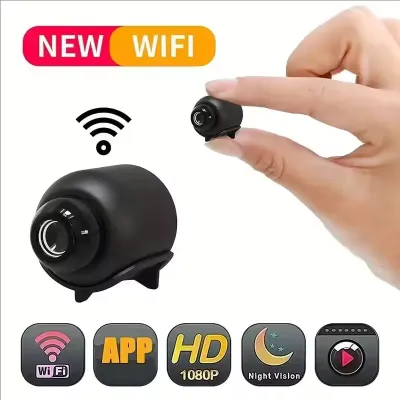 HD 1080P Mini Camera Wireless WiFi Baby Monitor Indoor Safety Security Surveillance Night Vision Camera IP Camera Recorder 