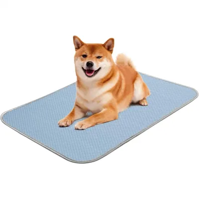 Summer Dog Cooling Mat Washable Ice Silk Self Cool Pad For Small Medium Large Dogs Cats Pet Sleeping Pad For Crate Bed Indoor Outdoor Floor Car Seats