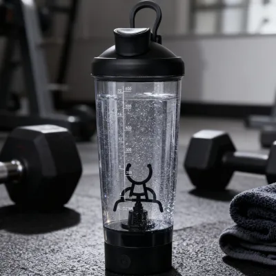 Premium Electric Protein Shaker Cup BPA Free Portable Blender Cup/USB Rechargeable Reusable Suitable for Indoor/Outdoor