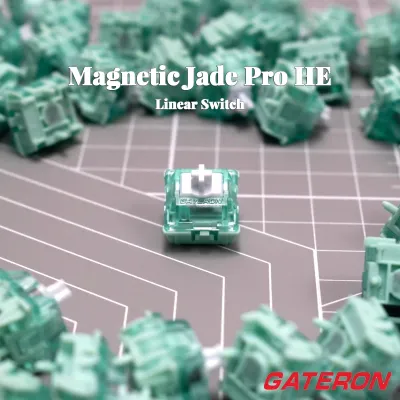 Gateron Magnetic Jade PRO HE Switches High Precision Adjustable Keystroke For Magnetic keyboard Aula Akko MCHOSE Ajazz, etc