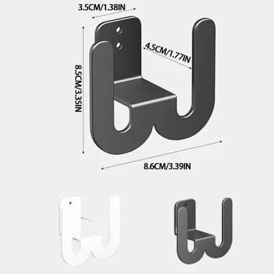 3/6PCS Wall Mounted Shoe Rack Slipper Storage Organizer Hanger Door Slipper Hanger Without Drilling Storage Hook