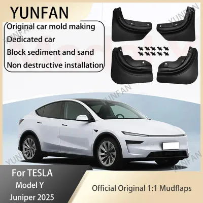 For Tesla Model Y Juniper 2025 Mudguard Modification - Short Tire Front Fender Upgrade Parts