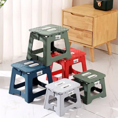 Lightweight Portable Folding Stool Thickened Plastic Saddle Chair for Outdoor Activities and Camping Fishing,household Chair